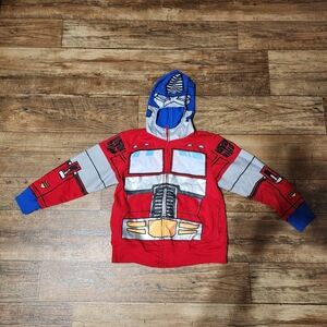 Kids Transformer Optimus Prime Jacket Size 5/6